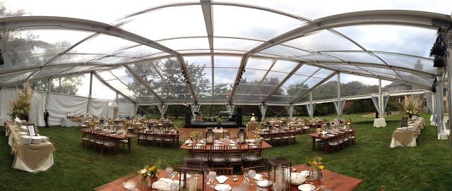 Wedding Clear Top Tent