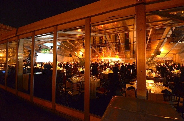 Glass Sidewall Clear Top Structure Tent Philadelphia 