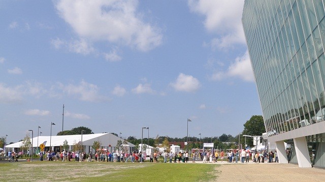 Clearspan Tent Exterior