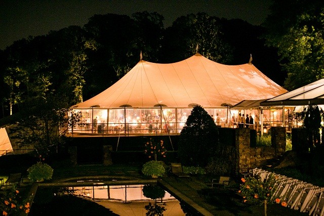 Sailcloth Tent Philadephia Wedding