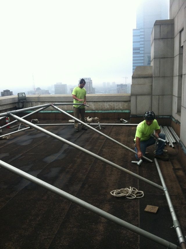 Rooftop Tent Philadelphia Assembly