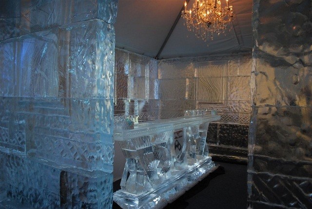 Tent over Ice Lounge Interior Philadelphia
