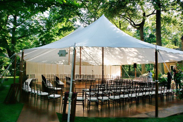 Wedding Ceremony Sailcloth Philadelphia Tenting Companies