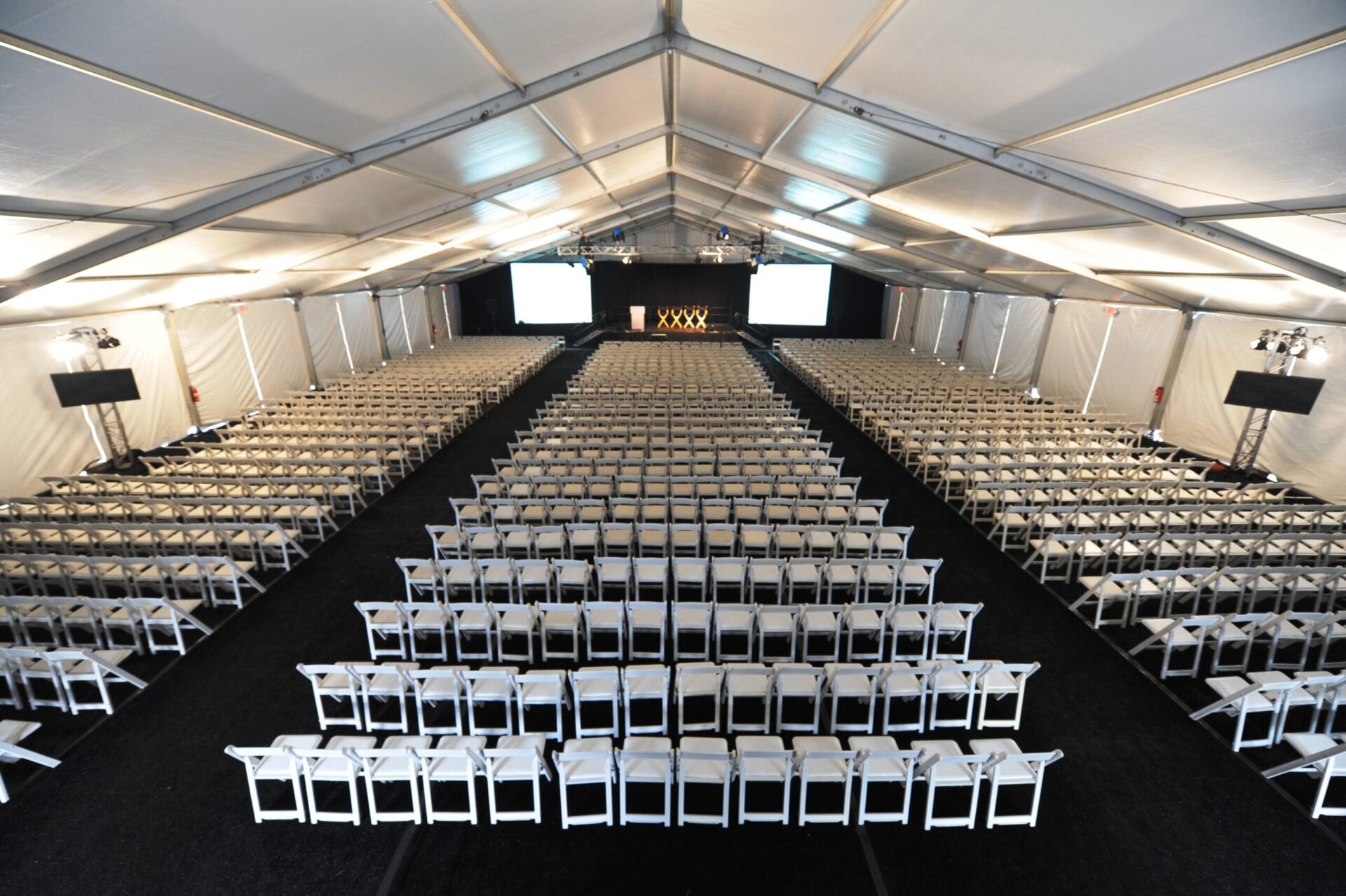 graduation tent